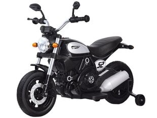 Vienvietis elektrinis motociklas Street Bob, juodas kaina ir informacija | Elektromobiliai vaikams | pigu.lt