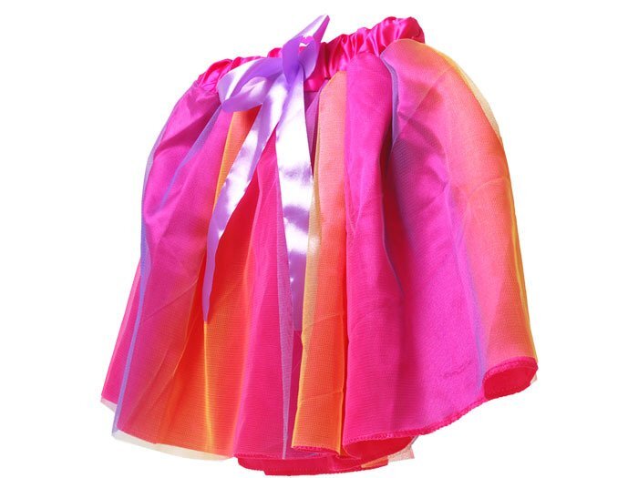 Spalvingas tiulio sijonas kaina ir informacija | Karnavaliniai kostiumai | pigu.lt
