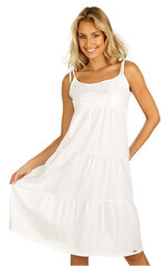 Suknelė moterims 5D030, balta kaina ir informacija | Suknelės | pigu.lt