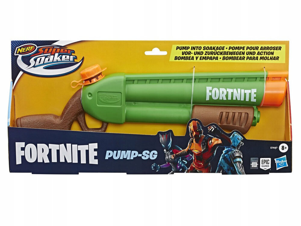 Vandens šautuvas Nerf Super Soaker Fortnite kaina ir informacija | Vandens, smėlio ir paplūdimio žaislai | pigu.lt