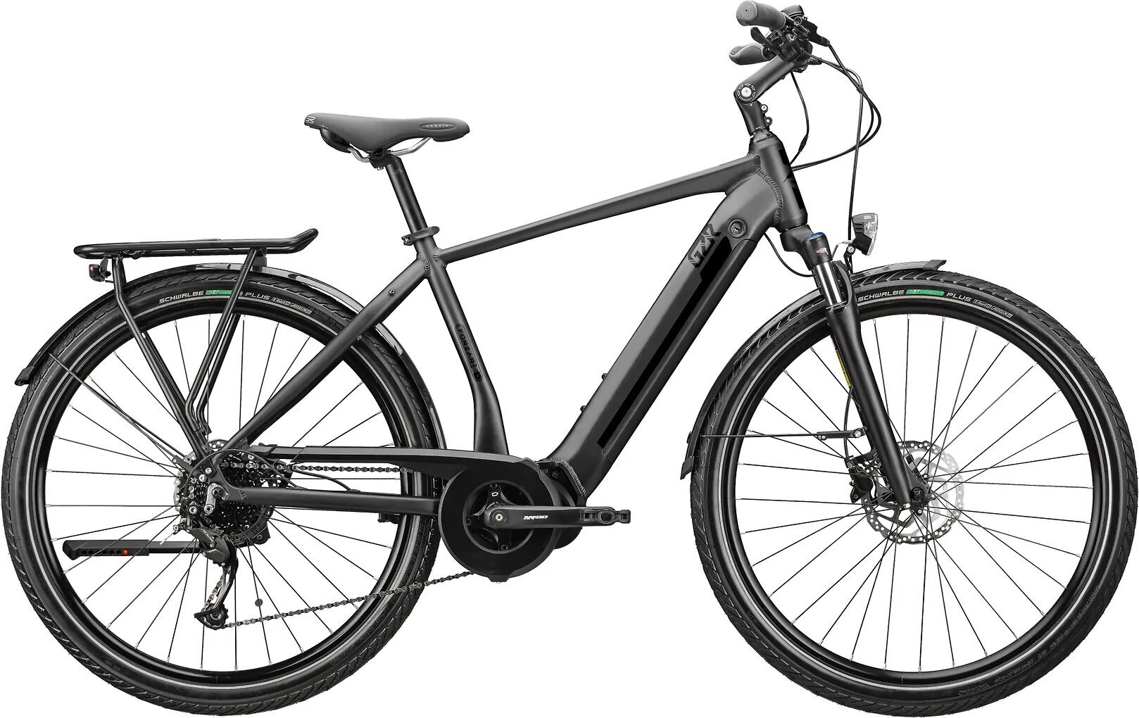 Elektrinis dviratis GZR Forzar-e 2023, 49 cm, pilka цена и информация | Elektriniai dviračiai | pigu.lt