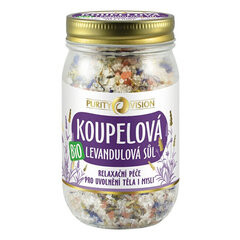 Vonios druska Purity Vision Lavender, 400 g цена и информация | Масла, гели для душа | pigu.lt