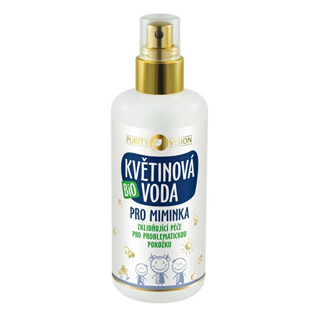 Gėlių vanduo vaikams Purity Vision Bio Flower Water, 100 ml kaina ir informacija | Kosmetika vaikams ir mamoms | pigu.lt