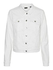 Женская джинсовая куртка VMWILD 10284492 Ярко-белый цена и информация | Женские пиджаки | pigu.lt