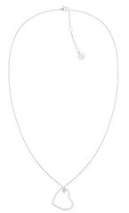 Tommy Hilfiger Ожерелье Decent Steel Heart Minimal Hearts 2780756 цена и информация | Женское колье | pigu.lt