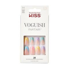 Priklijuojami nagai Kiss Voguish Fantasy NailsDisco Ball, 28 vnt. цена и информация | Средства для маникюра и педикюра | pigu.lt