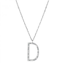 Rosato Ожерелье с подвеской D Cubica RZCU04 из стерлингового серебра (цепочка, подвеска) цена и информация | Украшения на шею | pigu.lt