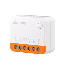 Išmanusis namų valdiklis Smart Switch Sonoff Minir4 kaina ir informacija | Apsaugos sistemos, valdikliai | pigu.lt