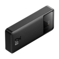 Powerbank Baseus Bipow, 20000mAh, 2x USB, USB-C, 25W (black) цена и информация | Зарядные устройства Power bank | pigu.lt