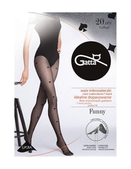 Pėdkelnės moterims Gatta WZ 09, juodos, 20 DEN цена и информация | Колготки | pigu.lt