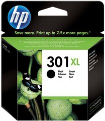 Картридж с оригинальными чернилами HP 301XL Чёрный цена и информация | Картриджи для струйных принтеров | pigu.lt