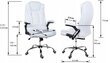 Biuro kėdė Giosedio FBJ002, balta kaina ir informacija | Biuro kėdės | pigu.lt