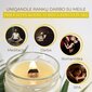 UniQandle sojos vaško žvakė Citrina ir Baltasis Kedras kaina ir informacija | Žvakės, Žvakidės | pigu.lt