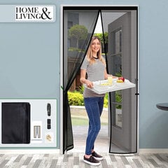 Москитная сетка на дверь Home&Living, 210x100 cm цена и информация | Москитные сетки | pigu.lt
