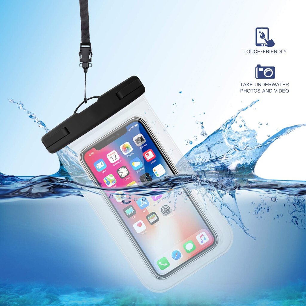 Home&Living Waterproof, 2 vnt kaina ir informacija | Telefono dėklai | pigu.lt