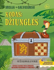 Misija: galvosūkiai. Kodas: džiunglės kaina ir informacija | Lavinamosios knygos | pigu.lt