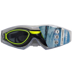 Plaukiojimo akiniai Crowell GS22 Vito, juodi kaina ir informacija | Plaukimo akiniai | pigu.lt
