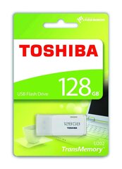 Atmintinė Toshiba U202, 128GB USB 2.0, balta, цена и информация | USB накопители | pigu.lt