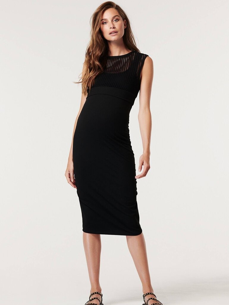Suknelė nėščioms moterims Supermom 2240414, juoda kaina ir informacija | Suknelės | pigu.lt
