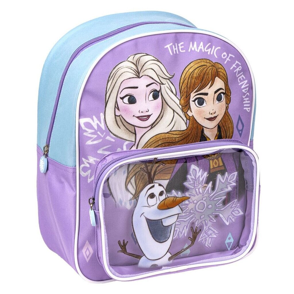 Mokyklinė kuprinė Frozen, violetinė kaina ir informacija | Kuprinės mokyklai, sportiniai maišeliai | pigu.lt