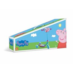 Triratis paspirtukas Peppa Pig, mėlynas/rožinis цена и информация | Самокаты | pigu.lt