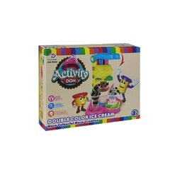 Žaidimas su plastilinu Jugatoys Double Color Ice Cream цена и информация | Развивающие игрушки | pigu.lt