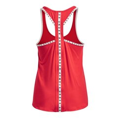 Sportiniai marškinėliai moterims Under Armour, raudoni kaina ir informacija | Sportinė apranga moterims | pigu.lt