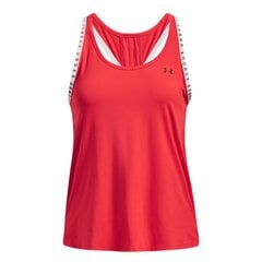 Sportiniai marškinėliai moterims Under Armour, raudoni kaina ir informacija | Sportinė apranga moterims | pigu.lt