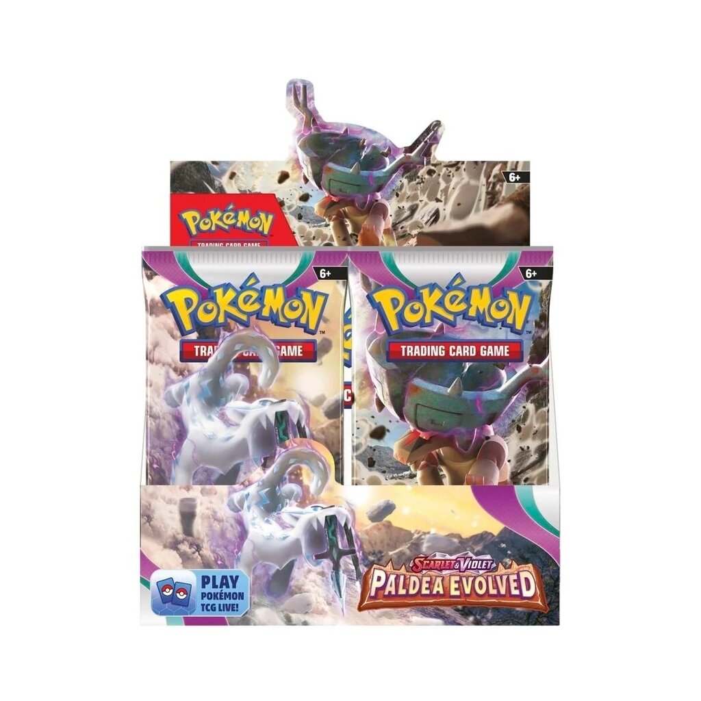 Pokemon TCG Scarlet & Violet 2 Paldea Evolved Booster, 36 vnt kaina ir informacija | Stalo žaidimai, galvosūkiai | pigu.lt