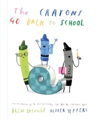 Crayons Go Back to School цена и информация | Книги для самых маленьких | pigu.lt
