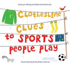 Clothesline Clues to Sports People Play kaina ir informacija | Knygos paaugliams ir jaunimui | pigu.lt