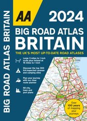 Big Road Atlas Britain 2024 2024 32nd New edition kaina ir informacija | Kelionių vadovai, aprašymai | pigu.lt