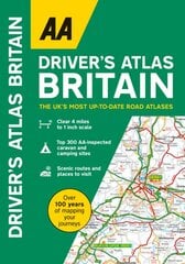 Drivers' Atlas Britain 20th New edition цена и информация | Путеводители, путешествия | pigu.lt