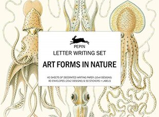 Art Forms in Nature: Letter Writing Set цена и информация | Книги о питании и здоровом образе жизни | pigu.lt