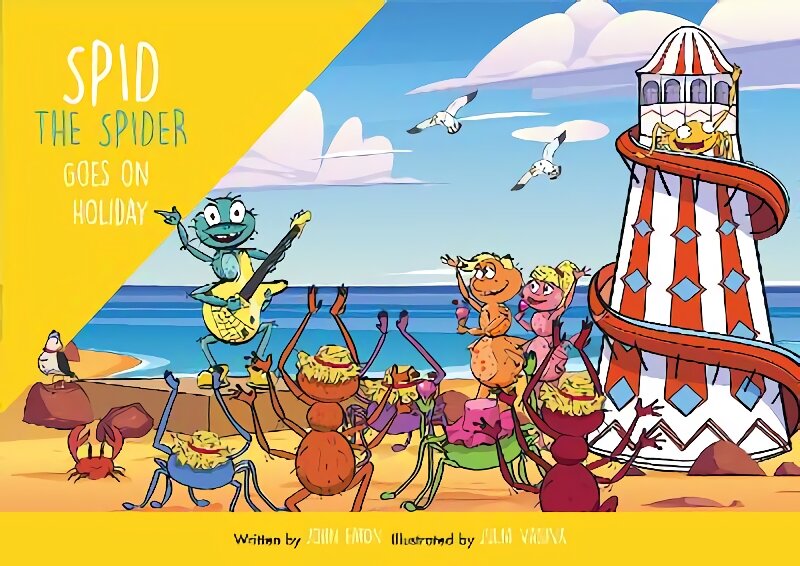 Spid the Spider Goes on Holiday 2023 Illustrated edition kaina ir informacija | Knygos mažiesiems | pigu.lt