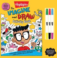 Imagine and Draw Activity Book kaina ir informacija | Knygos mažiesiems | pigu.lt