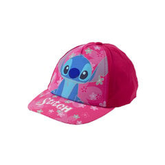 Kepurė mergaitėms Stitch, rožinė цена и информация | Шапки, перчатки, шарфы для девочек | pigu.lt