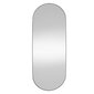 Sieninis veidrodis vidaXL, 20x50cm, sidabrinis kaina ir informacija | Veidrodžiai | pigu.lt
