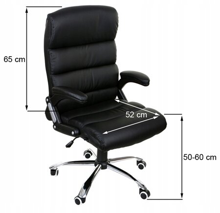 Biuro kėdė Giosedio BSD004, juoda kaina ir informacija | Biuro kėdės | pigu.lt