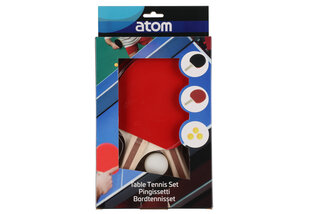 Stalo teniso rinkinys ATOM  kaina ir informacija | Stalo teniso raketės, dėklai ir rinkiniai | pigu.lt
