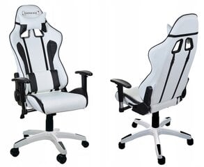 Biuro kėdė Giosedio GSA024, balta juoda цена и информация | Офисные кресла | pigu.lt