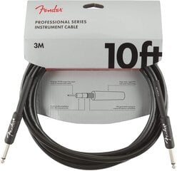 „Fender Kabel Professional“ serija, 3M juoda kaina ir informacija | Gitaros | pigu.lt