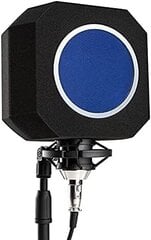 Профессиональный студийный экран микрофона, акустический фильтр, настольная запись микрофона ветрового экрана Подавление шума экрана, звукоизоляционная пена звуков и отражения уменьшенные цена и информация | Микрофоны | pigu.lt