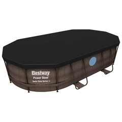 Baseino rinkinys Bestway Power Steel, 488x305x107cm, su filtru цена и информация | Бассейны | pigu.lt