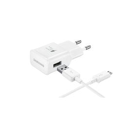 Samsung EP-TA20EWE Adaptive USB Plug, micro USB, 2A kaina ir informacija | Krovikliai telefonams | pigu.lt