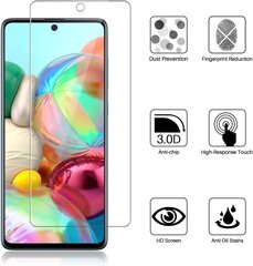 LϟK 3 PICE Protective Film для Samsung Galaxy A71 4G - 9H Твердость пузырьковая пузырь цена и информация | Защитные пленки для телефонов | pigu.lt