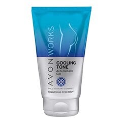 Anticeliulitinis šaldantis gelis Avon Works, 150ml kaina ir informacija | Anticeliulitinės, stangrinamosios priemonės | pigu.lt