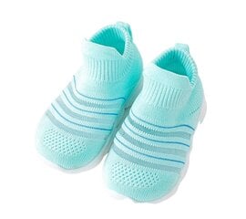Vaikų laisvalaikio batai, turkio mėlynos spalvos цена и информация | Детские тапочки, домашняя обувь | pigu.lt