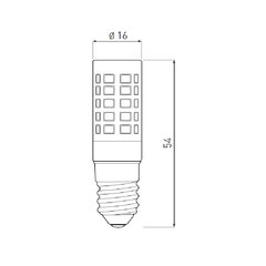 Светодиодная лампа GTV E14 3000K, 3.5Вт, AC220-240В, 360°, 350лм LD-E14P35WE-30 цена и информация | Электрические лампы | pigu.lt