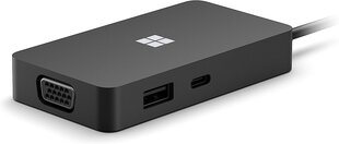 Microsoft USB-C Travel Hub цена и информация | Адаптеры, USB-разветвители | pigu.lt